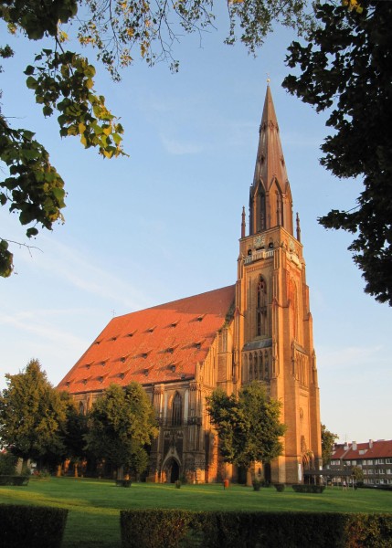 Marienkirche im Abendlicht