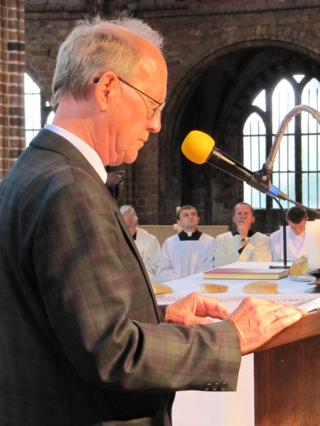 �kum. Gottesdienst - Vorsitzender Dipl. Ing. Peter Helbich